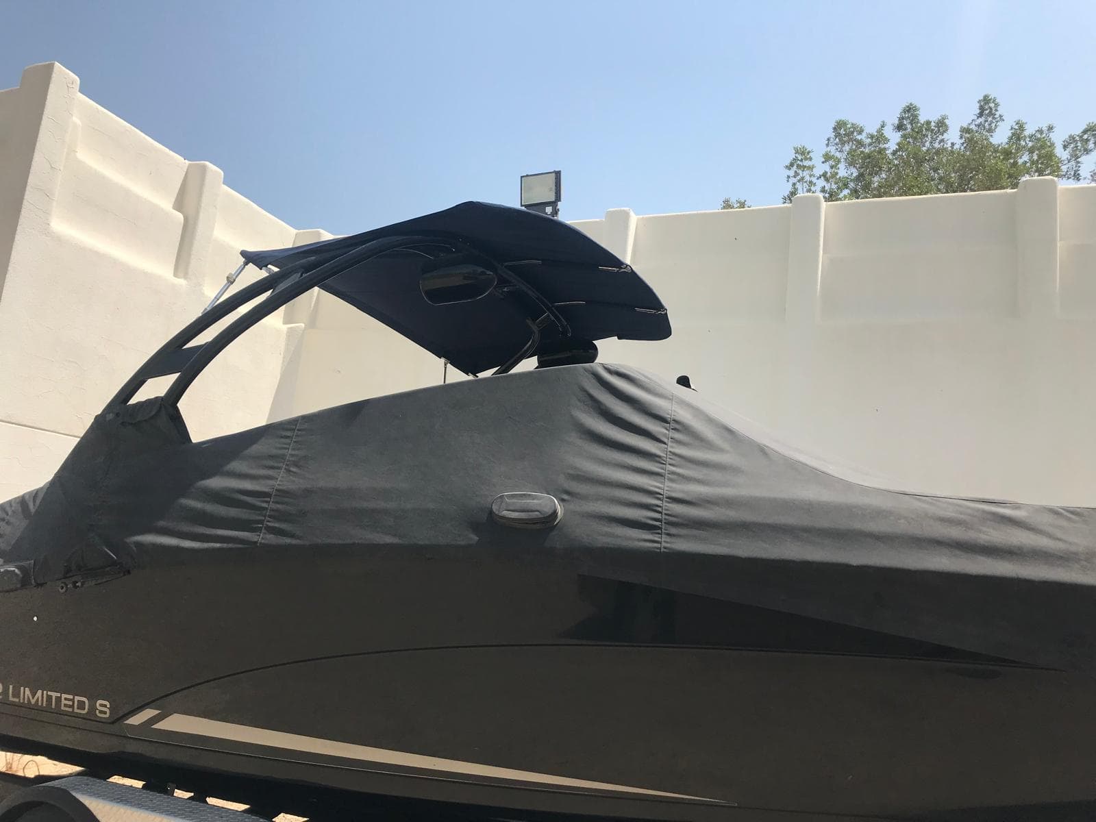 Custom Marine Pillow — front view